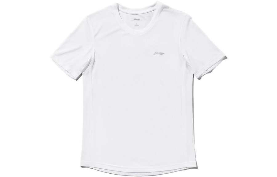Li-Ning Li Ning T Shirts Unisex Crew Neck Moderate