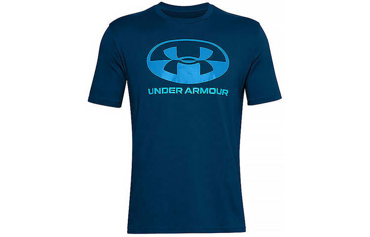 Under Armour Straight Fit T Shirt Men's Blue