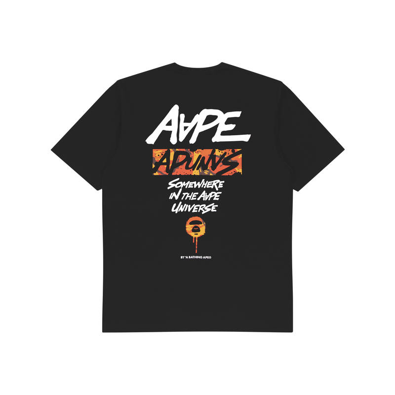 Aape T Shirts Men's Crew Neck Moderate Straight Fit