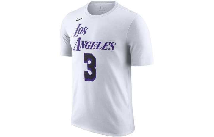 Nike Nike Nba Los Angeles Lakers LeBron James City Edition T shirt