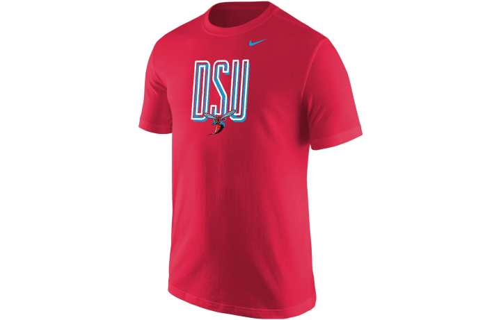 Nike Nike T Shirts Men's Red Crew Neck Moderate Straight Fit
