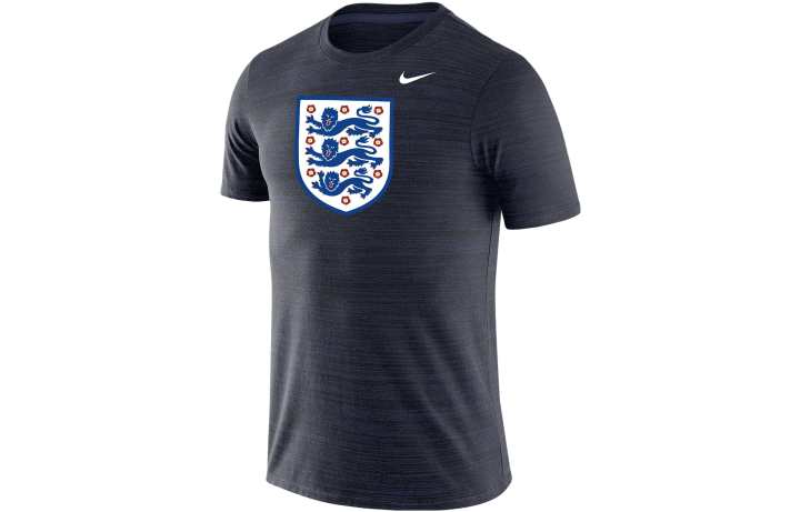 Nike Nike T Shirts Men's Uniform Blue Crew Neck Moderate Straight Fit