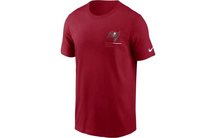 Nike Nike T Shirts Men's Red Crew Neck Moderate Straight Fit