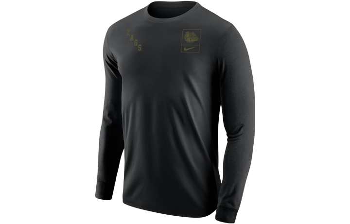 Nike Nike Gonzaga Olive Pack Men's Nike College Long Sleeve T Shirt