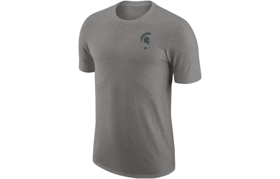 Nike Nike T Shirts Men's Dark Gray Crew Neck Moderate Straight Fit