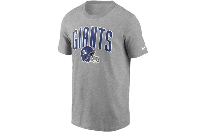 Nike Nike T Shirts Men's Gray Crew Neck Moderate Straight Fit