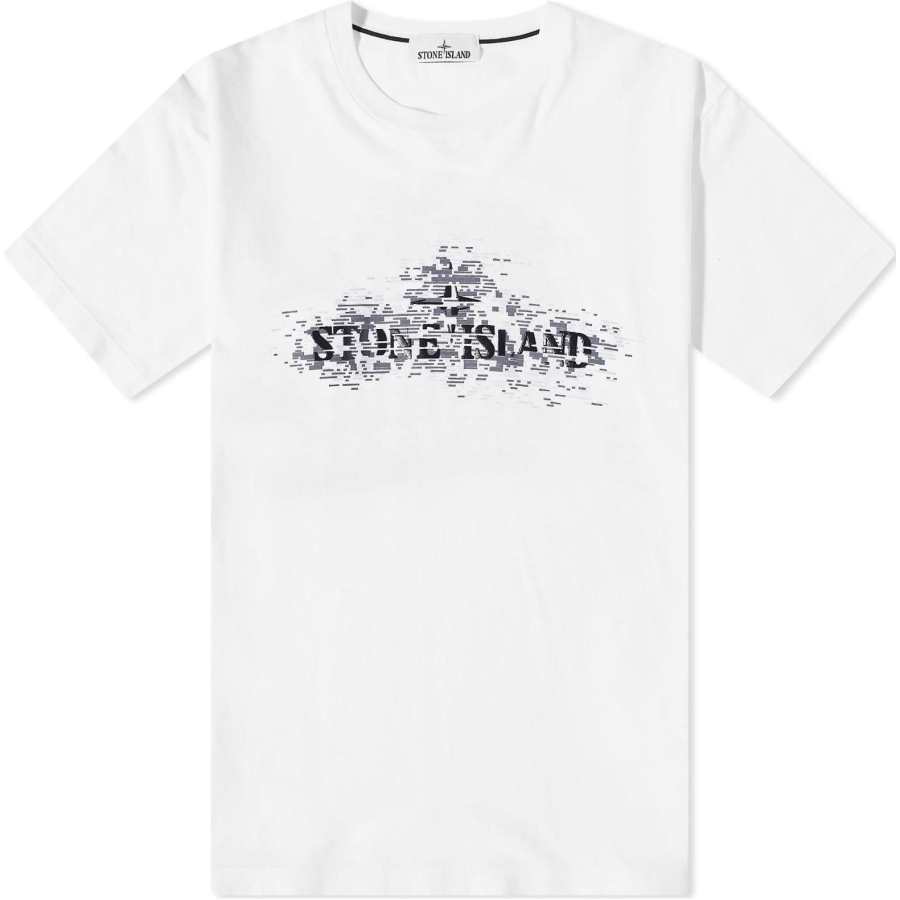 STONE ISLAND Logo-print T-shirt