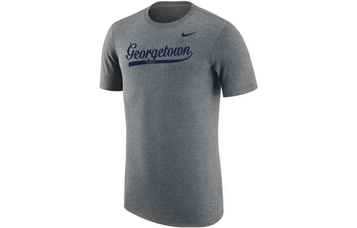Nike Nike T Shirts Men's Gray Crew Neck Moderate Straight Fit