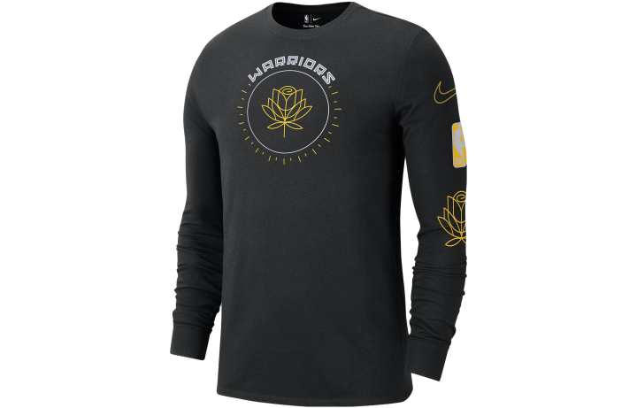 Nike Nike Nba Golden State Warriors City Edition Long Sleeve T shirt