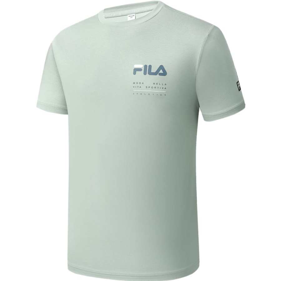 FILA Latte Girl 3.0 T Shirt Men's Oat Gray