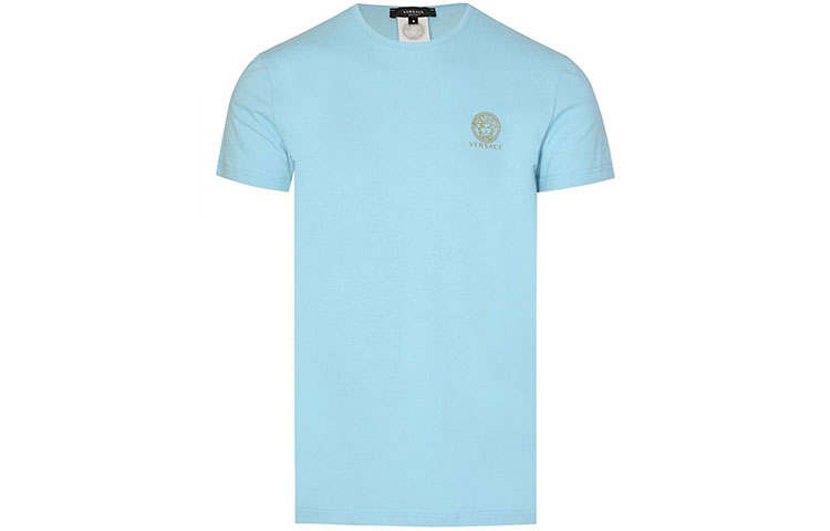 VERSACE VERSACE T Shirt Men's Light Blue