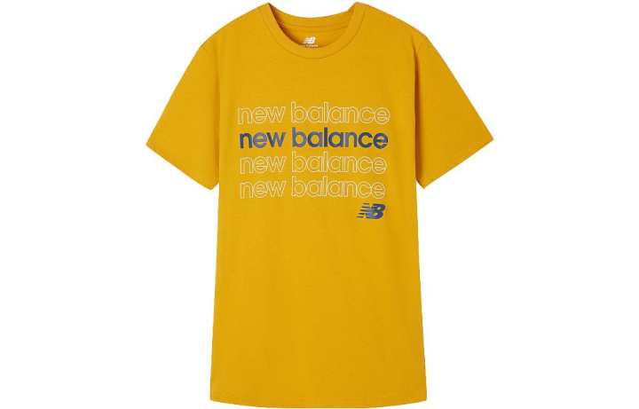 New Balance New Balance Classic Repeat T Shirt Men's Yellow