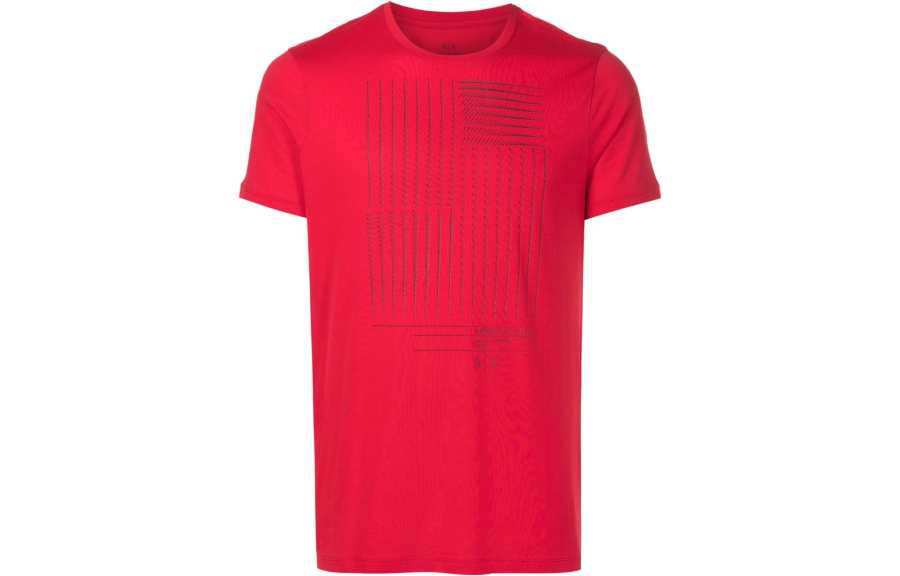 ARMANI EXCHANGE ARMANI EXCHANGEAE SS23 T Shirt Men's Red