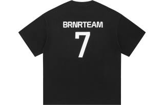 BRNR T Shirts Unisex Crew Neck Moderate Straight Fit