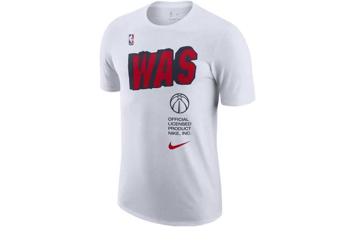 Nike Nike T Shirts Men's White Crew Neck Moderate Straight Fit