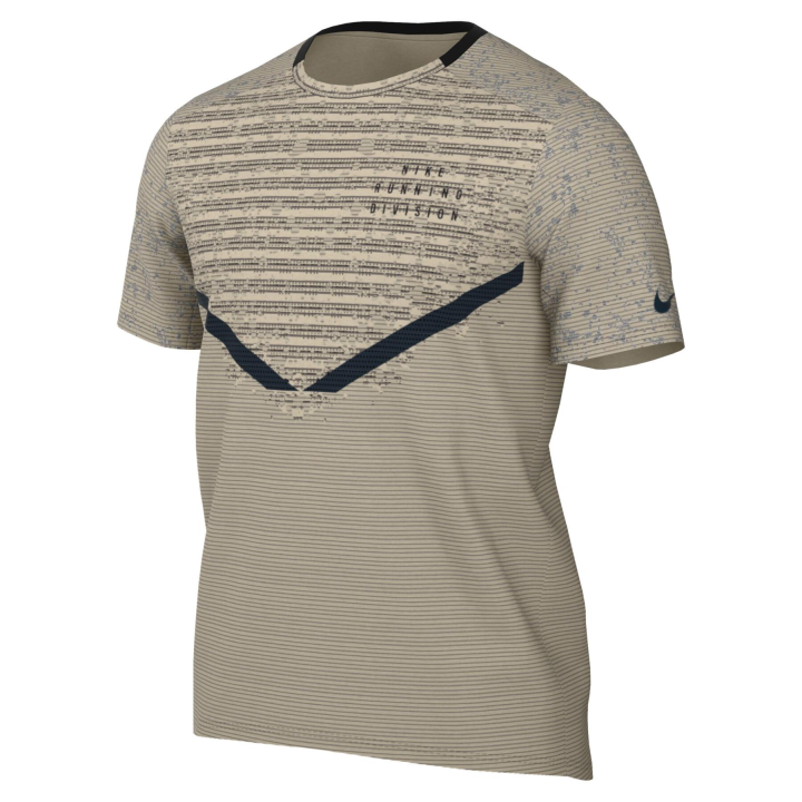 Nike Nike T Shirts Men's Gray Crew Neck Moderate Straight Fit
