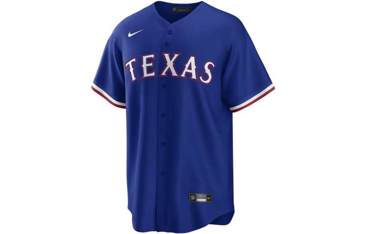 Nike Nike Mlb Texas Rangers Jacob DeGrom Men's Replica Baseball Jersey