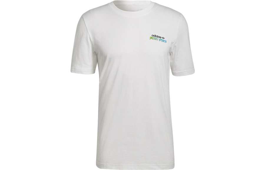 Adidas Originals Drop Shoulder Sleeve T Shirt Men's White