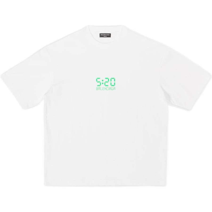 Balenciaga SS22 T Shirt Unisex White