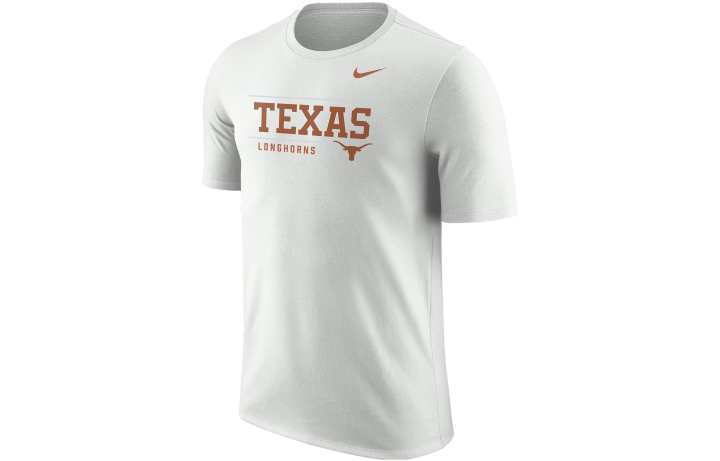 Nike Nike T Shirts Men's White Crew Neck Moderate Straight Fit