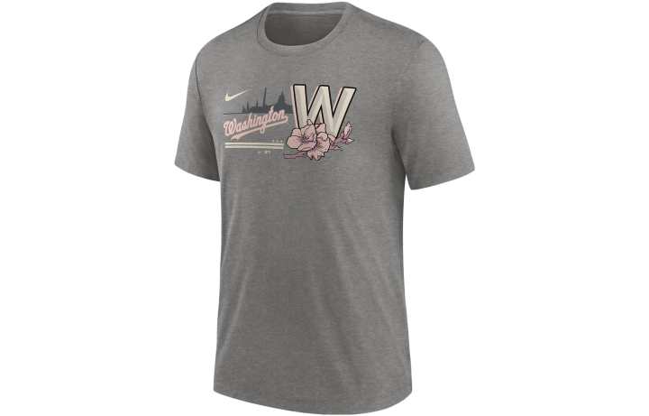 Nike Nike T Shirts Men's Gray Crew Neck Thin