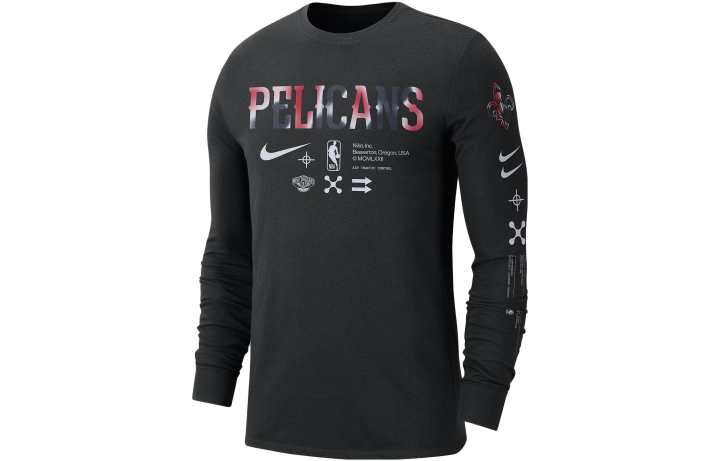 Nike Nike New Orleans Pelicans Men's Nike Nba Long-Sleeve T-Shirt
