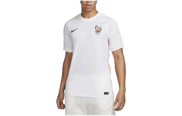 Nike Nike T Shirts Men's White Crew Neck Moderate Straight Fit