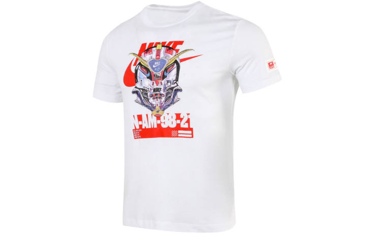 Nike Nike T Shirts Men's White Crew Neck Moderate