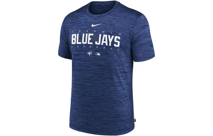 Nike Nike T Shirts Men's Blue Crew Neck Thin