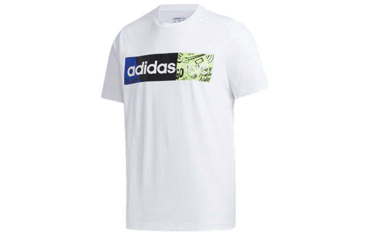 Adidas Neo Straight Fit T Shirt Men's White