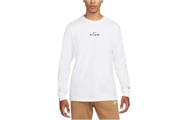 Nike Nike T Shirts Men's White Crew Neck Thin Straight Fit