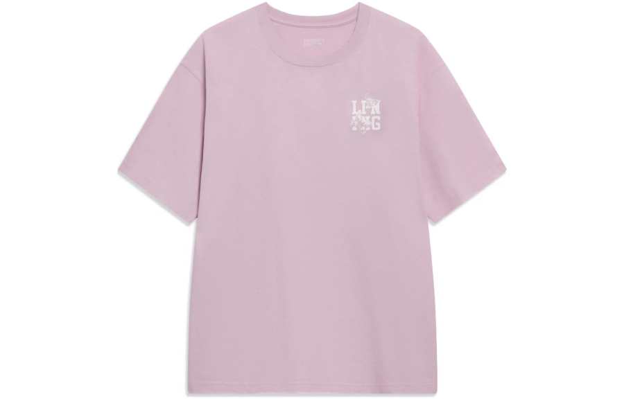 Li-Ning Li Ning Sports Trendy Collection T Shirt Men's Pink