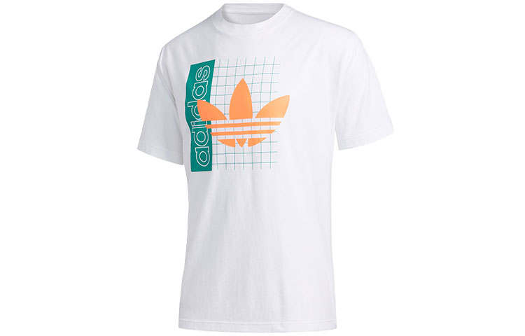 Adidas Originals Set in Sleeve T Shirt Men's White
