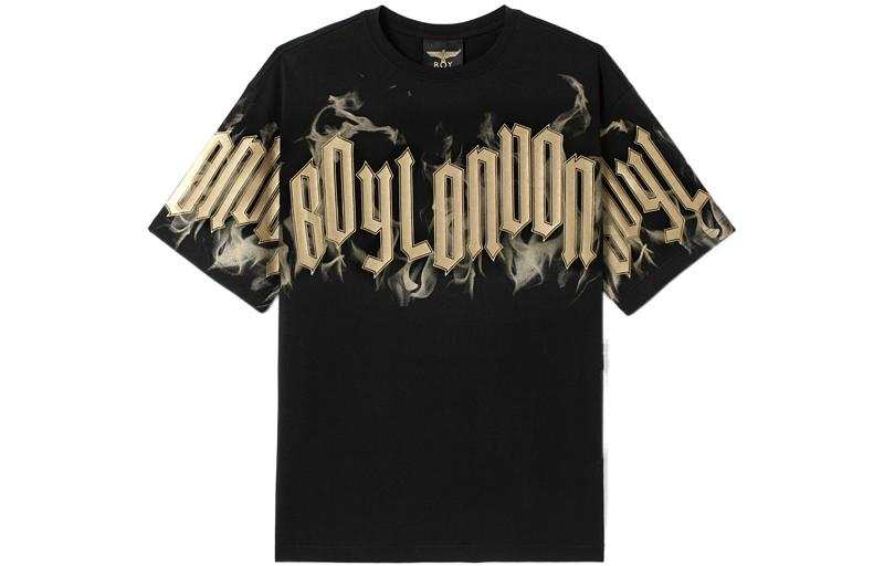 Boy London T Shirt Unisex Black Gold