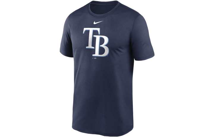 Nike Nike Tampa Bay Rays Fuse Large Logo Men's Nike Mlb T Shirt