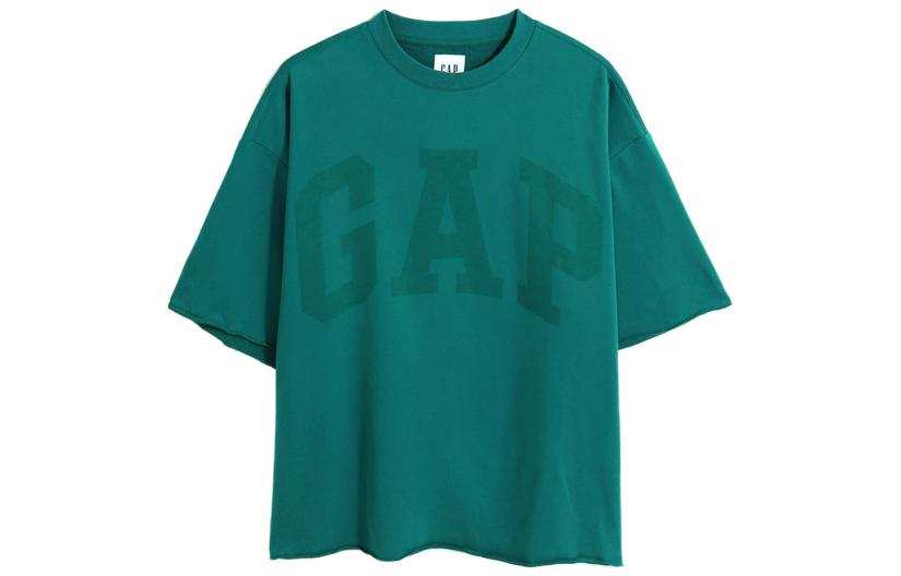 GAP GAP T Shirts Men's Crew Neck Thickened