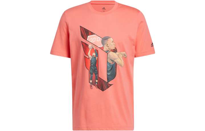 Adidas Adidas Set in Sleeve T Shirt Men's Pink