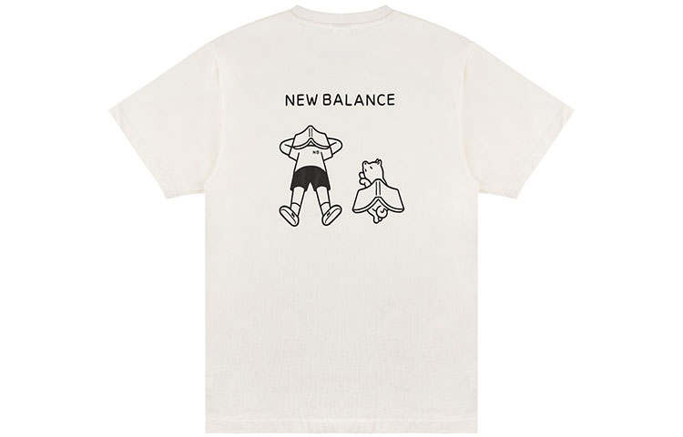 New Balance New Balance x Noritake Set in Sleeve T Shirt Unisex White