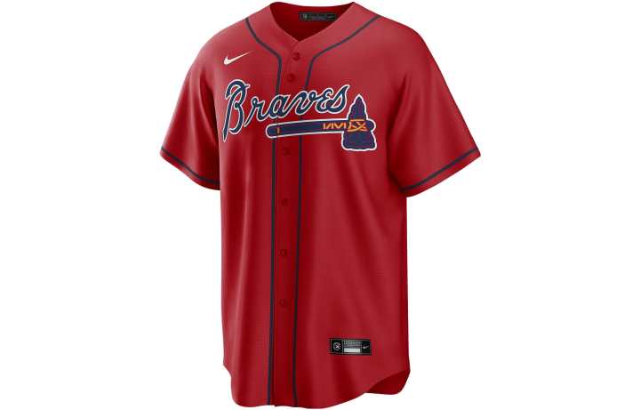 Nike Nike Mlb Atlanta Braves Men's Replica Baseball Jersey