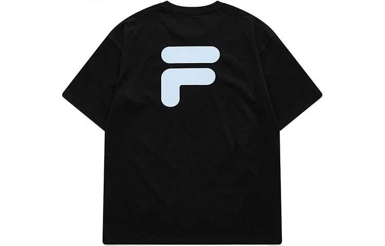 FILA FUSION FOB T Shirt Unisex Black