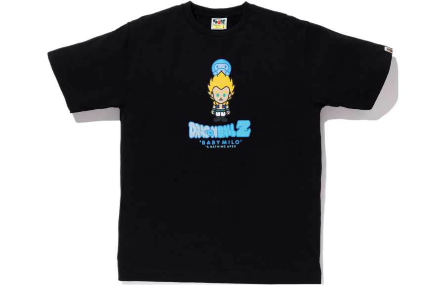 A BATHING APE Bape X Dragon Ball Z Gotenks Baby Milo Tee