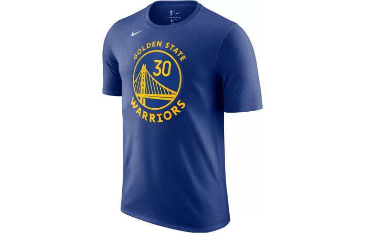 Nike Nike T Shirts Men's Blue Crew Neck Moderate Straight Fit