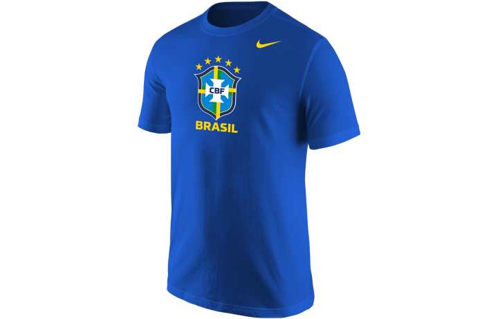Nike Nike T Shirts Men's Blue Crew Neck Thin