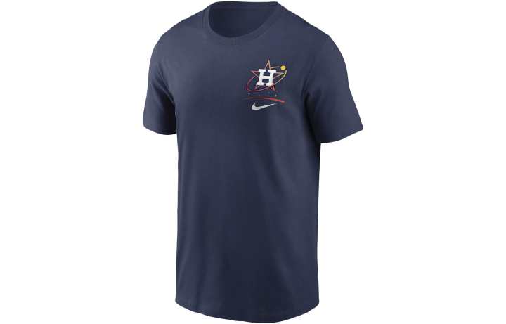 Nike Nike T Shirts Men's Black Crew Neck Moderate Straight Fit
