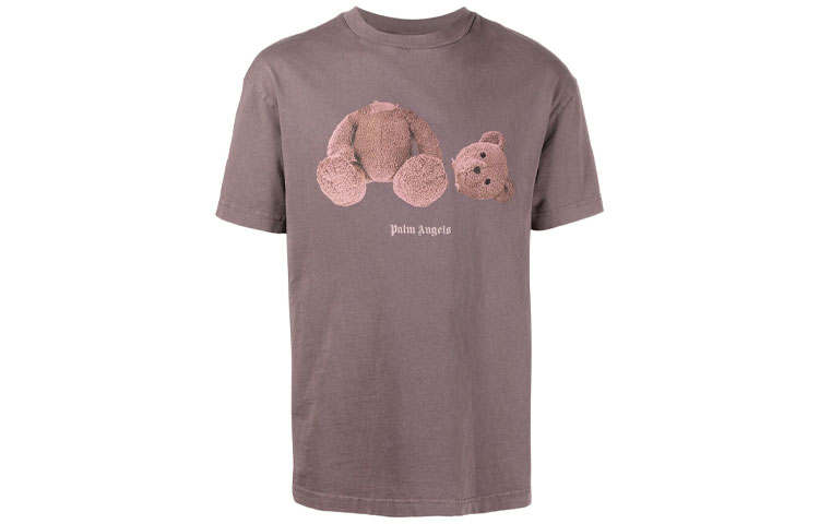 PALM ANGELS SS21 T Shirt Men's Umber