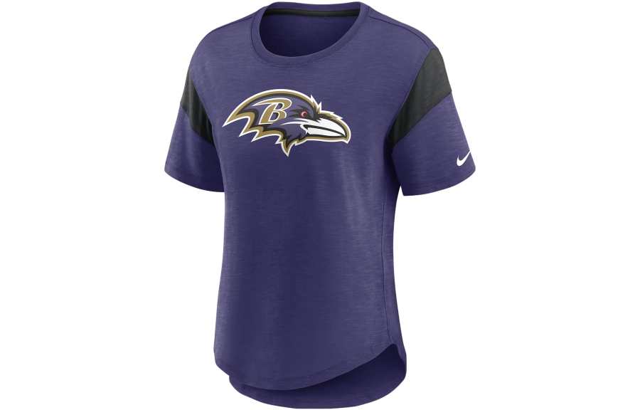 Nike Nike T Shirts Men's Purple Crew Neck Moderate Straight Fit