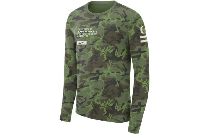 Nike Nike T Shirts Men's Green Crew Neck Moderate Straight Fit