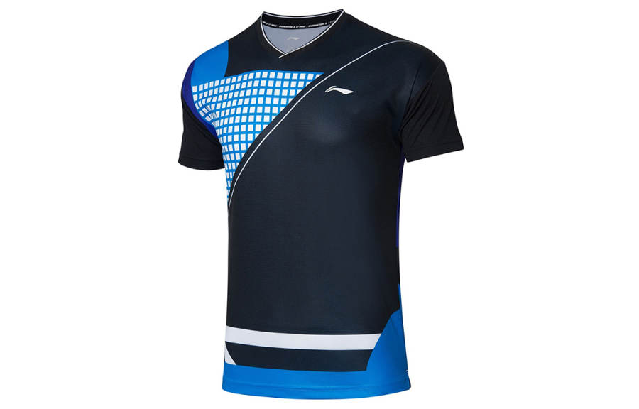 Li-Ning Li Ning Badminton Collection Spring T Shirt Men's Black