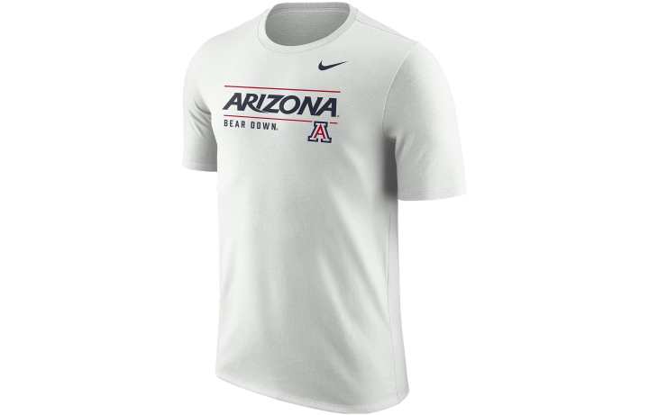Nike Nike T Shirts Men's White Crew Neck Moderate Straight Fit