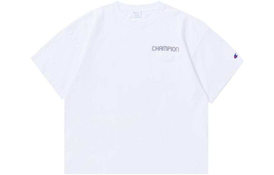 Champion T Shirts Unisex Crew Neck Moderate Straight Fit